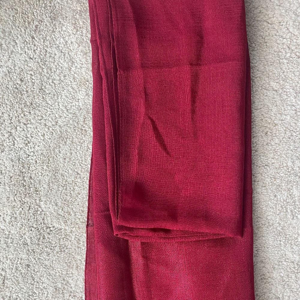New Red scarf